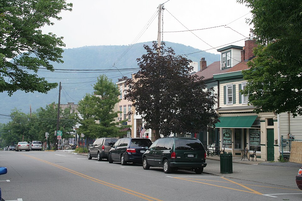 Main Street shops in Cold Spring, Putnam County NY