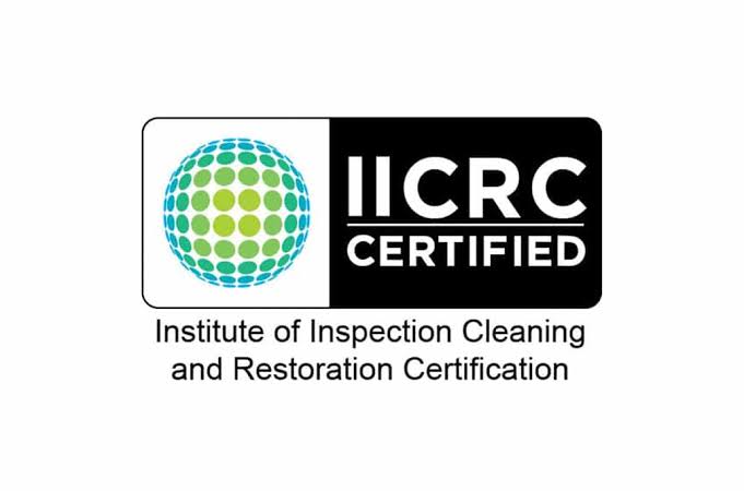 IICRC Certified — Institute of Inspection Cleaning and Restoration Certification