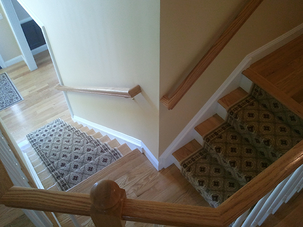 Beautiful restored hardwood floors — before and after sandless restoration